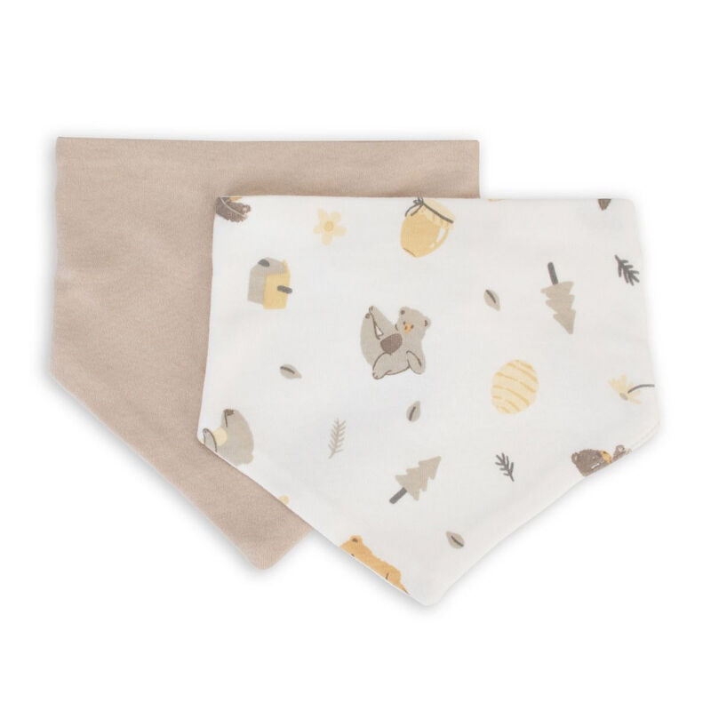 Baby First Little Linen Jersey Bib image number 1
